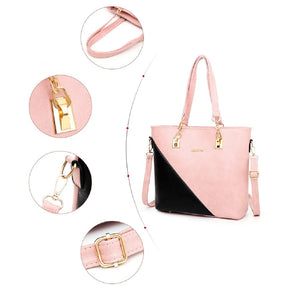 Conjunto de Bolsas em Couro Genevieve